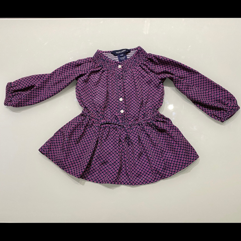 Ralph Lauren 100% Polyester Top - 12 Months